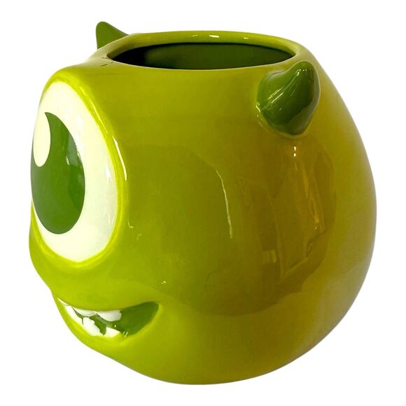 Disney Pixar Monsters Inc  - BIOWORLD 3D Green Mike Wazowski 16oz Sculpted Mug - Picture 7 of 9
